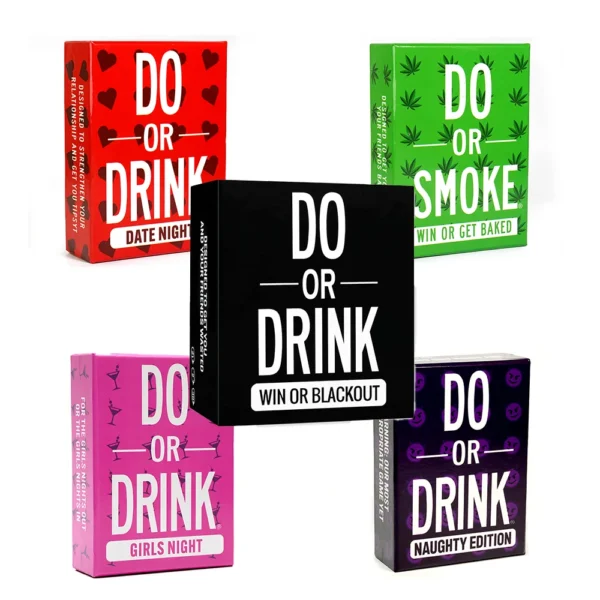 Do or drink card games for couples