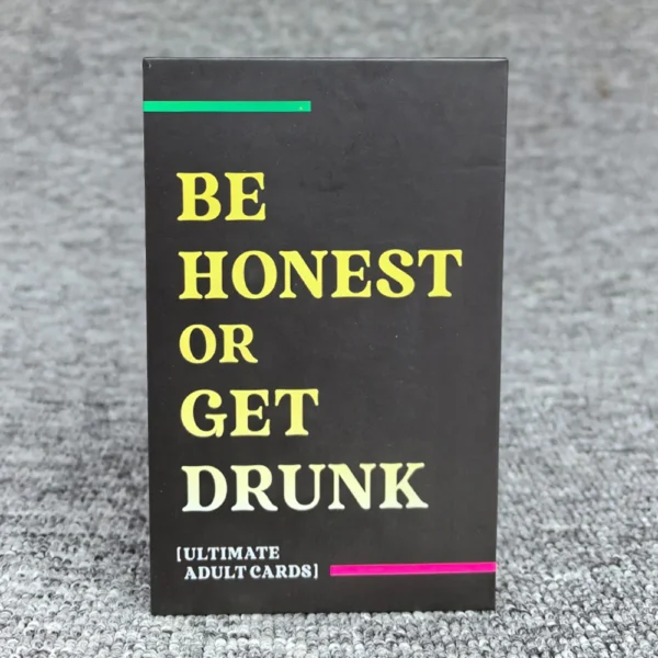 Be Honest or Get Drunk spicy couples card game