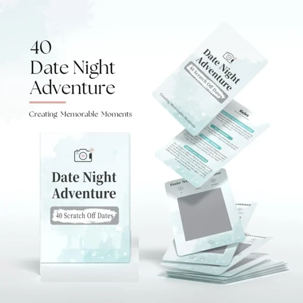 Date night Ideas For Couples - Unique Scratch Off Date Night Card Games