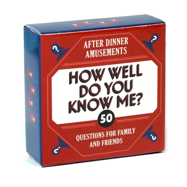 How Well Do You Know Me CARD GAMES - Image 4