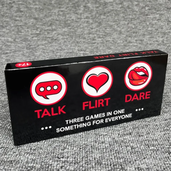 Talk Flirt Dare Couple Romantic Talk Adventurous Game Cards